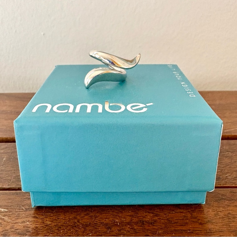 Nambe Silver Sculptural Ring